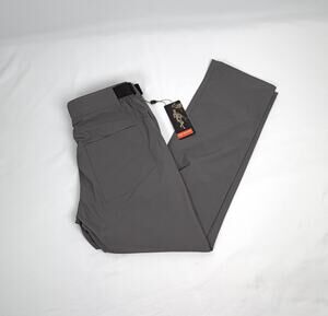 FREE SOLDIER Mens 32x30 Gray Tactical Cargo Hiking Pants Stretch Belt NWT